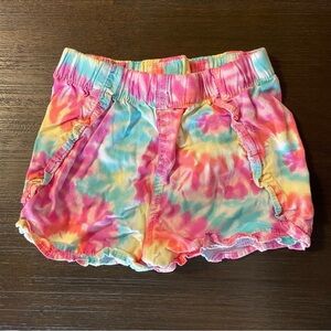 Garanimals rainbow tie dye shorts size 4t
